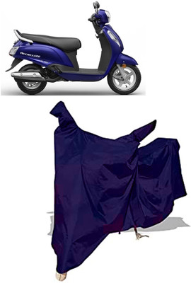 Amexride Two Wheeler Cover for Suzuki(New Access 125, Blue)