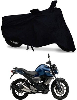 smwzxyu Waterproof Two Wheeler Cover for Yamaha(FZ-S, Black)