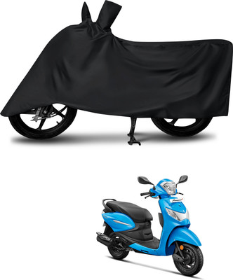 DeepShakshi AUTOMOTIVE Waterproof Two Wheeler Cover for Hero(Pleasure Plus, Black)