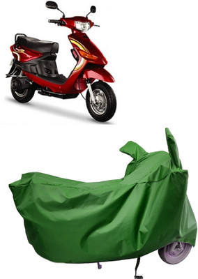 Amexride Two Wheeler Cover for Indus(Yo Spark, Maroon)