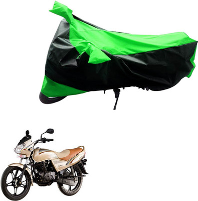 Mdstar Waterproof Two Wheeler Cover for LML(Freedom, Black, Green)
