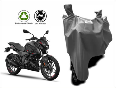 Mdstar Waterproof Two Wheeler Cover for Bajaj(Pulsar 250 BS6, Grey)