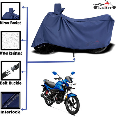 AASHTIK MART Two Wheeler Cover for Honda(Livo, Blue)