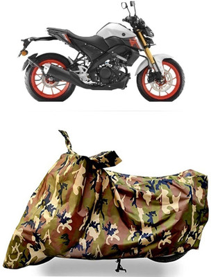 VESMEI Waterproof Two Wheeler Cover for Yamaha(MT-15 BS6, Multicolor)