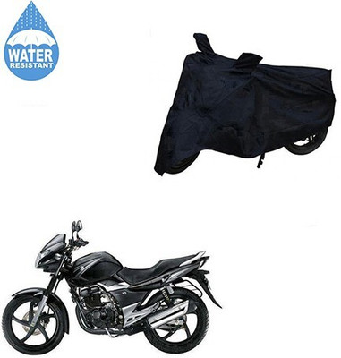 MMSSTAR Waterproof Two Wheeler Cover for Suzuki(GS 150R, Black)