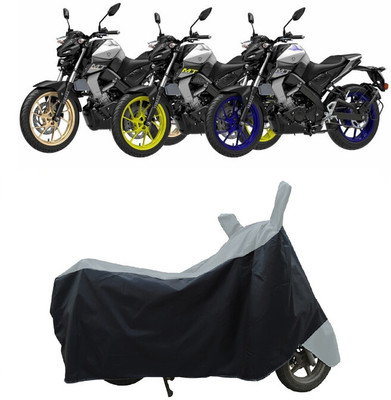 Coxtor Waterproof Two Wheeler Cover for Yamaha(MT-15 BS6, Grey)