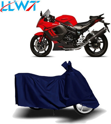 MJD Waterproof Two Wheeler Cover for Hyosung(GT650R, Blue)