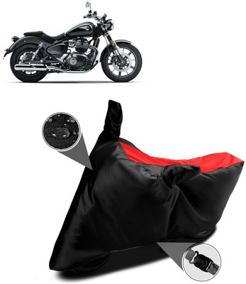 CODOKI Waterproof Two Wheeler Cover for Royal Enfield(Meteor BS6, Red)