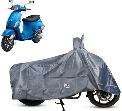 EGAL Waterproof Two Wheeler Cover for Piaggio(BS6, Grey)