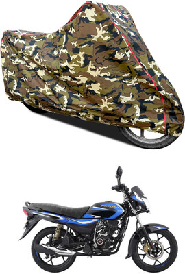 AutoGalaxy Waterproof Two Wheeler Cover for Bajaj(Platina 110 H-Gear BS6, Yellow)