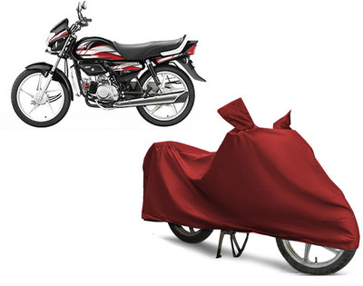 EGAL Waterproof Two Wheeler Cover for Hero(HF Deluxe i3s, Maroon)
