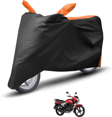 Caronix Waterproof Two Wheeler Cover for Yamaha(Saluto, Orange)