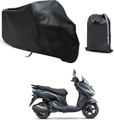 CODOKI Waterproof Two Wheeler Cover for Suzuki(Burgman Street 125, Black)