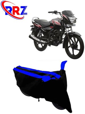 RRZ Waterproof Two Wheeler Cover for TVS(Star, Black, Blue)