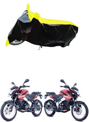 VESMEI Two Wheeler Cover for Bajaj(Pulsar NS-160, Yellow)