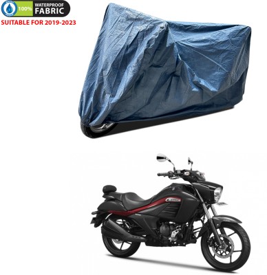 PAGORA Waterproof Two Wheeler Cover for TVS(Intruder, Blue)