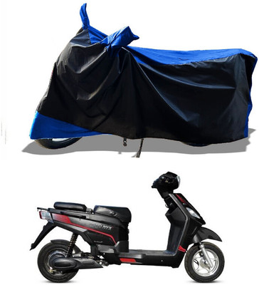 DeepShakshi AUTOMOTIVE Waterproof Two Wheeler Cover for Hero(Electric NYX e5 BS6, Blue)