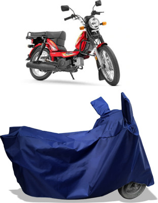 Amexride Two Wheeler Cover for TVS(XL 100 Heavy Duty BS6, Blue)