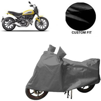 DeepShakshi AUTOMOTIVE Waterproof Two Wheeler Cover for Ducati(Scrambler, Grey)