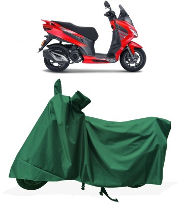 Tricway Two Wheeler Cover for Aprilia(SXR 160, Green)