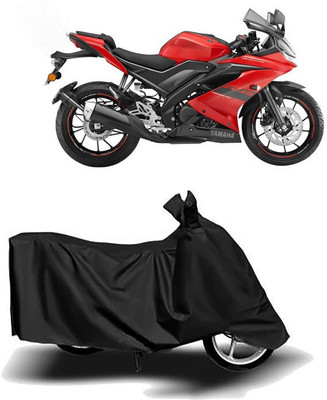 MWBB Waterproof Two Wheeler Cover for Yamaha(R15 V3, Black)