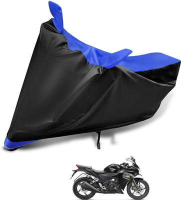 Euro Care Waterproof Two Wheeler Cover for Honda(CBR 250R, Blue)