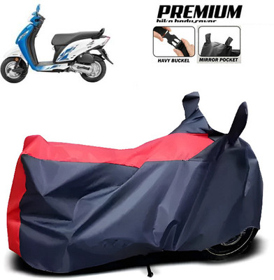 smwzxyu Waterproof Two Wheeler Cover for Universal For Bike(Activa, Multicolor)
