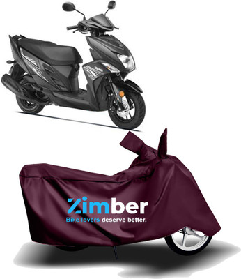 APNEK Two Wheeler Cover for Yamaha(Ray ZR, Maroon)