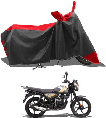 KEDIT Two Wheeler Cover for Bajaj(CT110, Red)