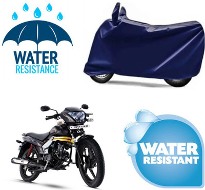 RTS COLLECTIONS Two Wheeler Cover for Mahindra(Centuro, Blue)