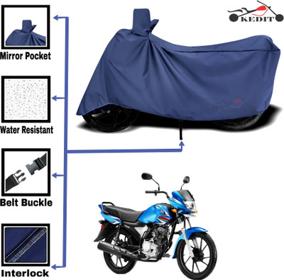 AASHTIK MART Two Wheeler Cover for Yamaha(Saluto, Blue)