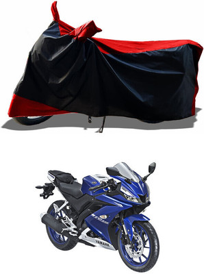 DeepShakshi AUTOMOTIVE Two Wheeler Cover for Yamaha(R15 V3, Red)