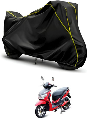 CODOKI Waterproof Two Wheeler Cover for Hero(Electric Dash, Black, Black)
