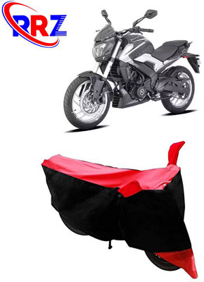 AutoGalaxy Waterproof Two Wheeler Cover for Bajaj(Dominar, Black, Red)