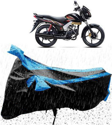 Mdstar Waterproof Two Wheeler Cover for Mahindra(Centuro, Blue)