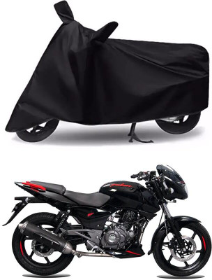 AASHTIK MART Two Wheeler Cover for Bajaj(Pulsar 150, Black)