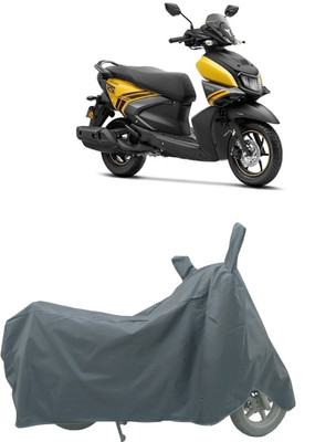 Coxtor Waterproof Two Wheeler Cover for Yamaha(Ray-ZR 125FI BS6, Grey)