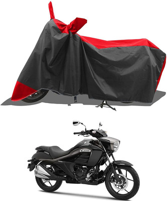 AASHTIK MART Two Wheeler Cover for Suzuki(Intruder, Red)