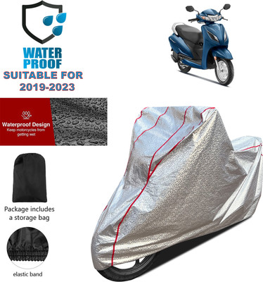 PAGORA Waterproof Two Wheeler Cover for Honda(Activa 6G, Silver)