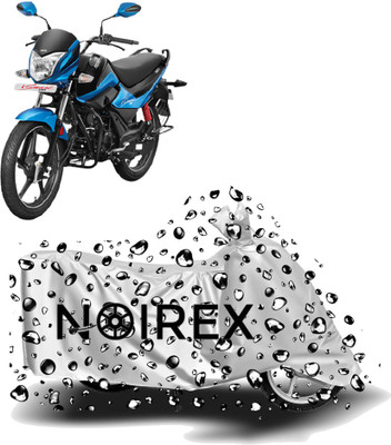 NOIREX Two Wheeler Cover for Hero(Splendor I Smart, Silver)