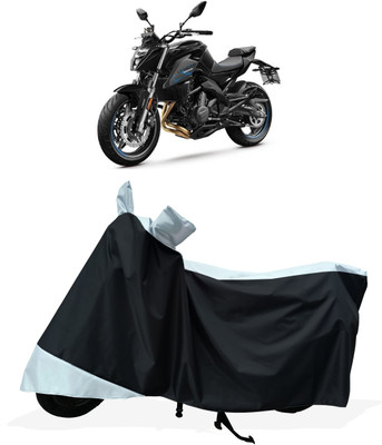 Tricway Two Wheeler Cover for CFMoto(650 NK, White)