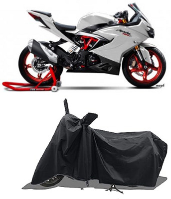 SPECTUS Two Wheeler Cover for TVS(Apache RTR 310 BS6, Black)