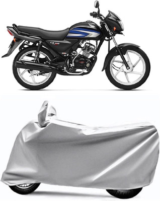 V VINTON Two Wheeler Cover for Honda(CD 110 Dream, Grey)