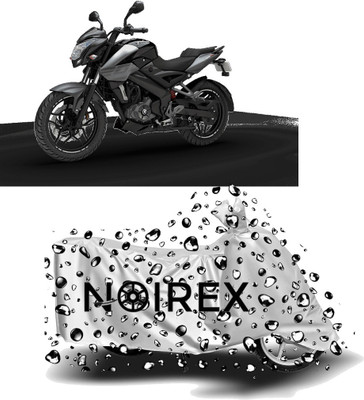 NOIREX Two Wheeler Cover for Bajaj(Pulsar NS 200, Silver)
