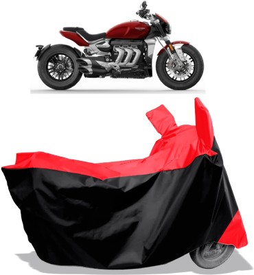 Amexride Two Wheeler Cover for Triumph(Rocket III, Multicolor)