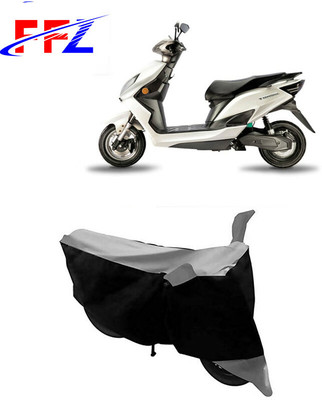 FFZ Waterproof Two Wheeler Cover for Evolet(Derby, Black, Grey)
