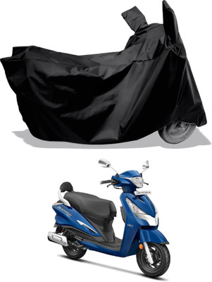Amexride Two Wheeler Cover for Hero(Destini 125, Black)