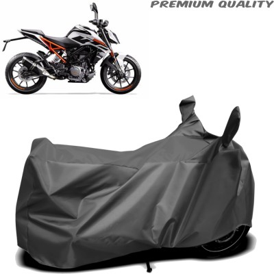 LifoDora Waterproof Two Wheeler Cover for KTM(250 Duke, Grey)