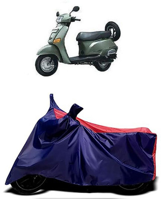 VESMEI Two Wheeler Cover for TVS(Ntorq 125, Red)