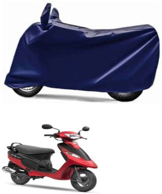 Aamaya Store Waterproof Two Wheeler Cover for TVS(Scooty Streak, Blue)